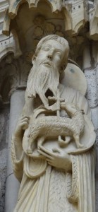Johannes Døperen, katedralen i Chartres