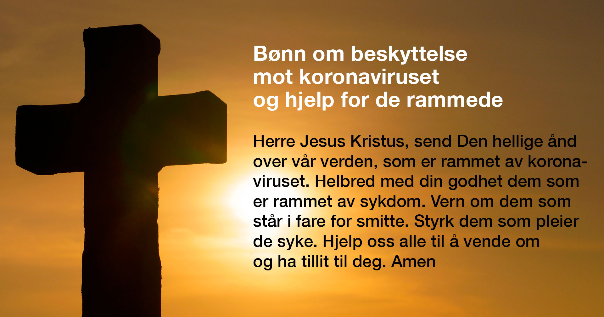 Kunngjøring angående gudstjenester