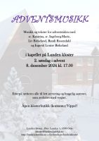 Velkommen til adventskonsert