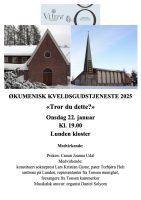 Velkommen til økumenisk gudstjeneste